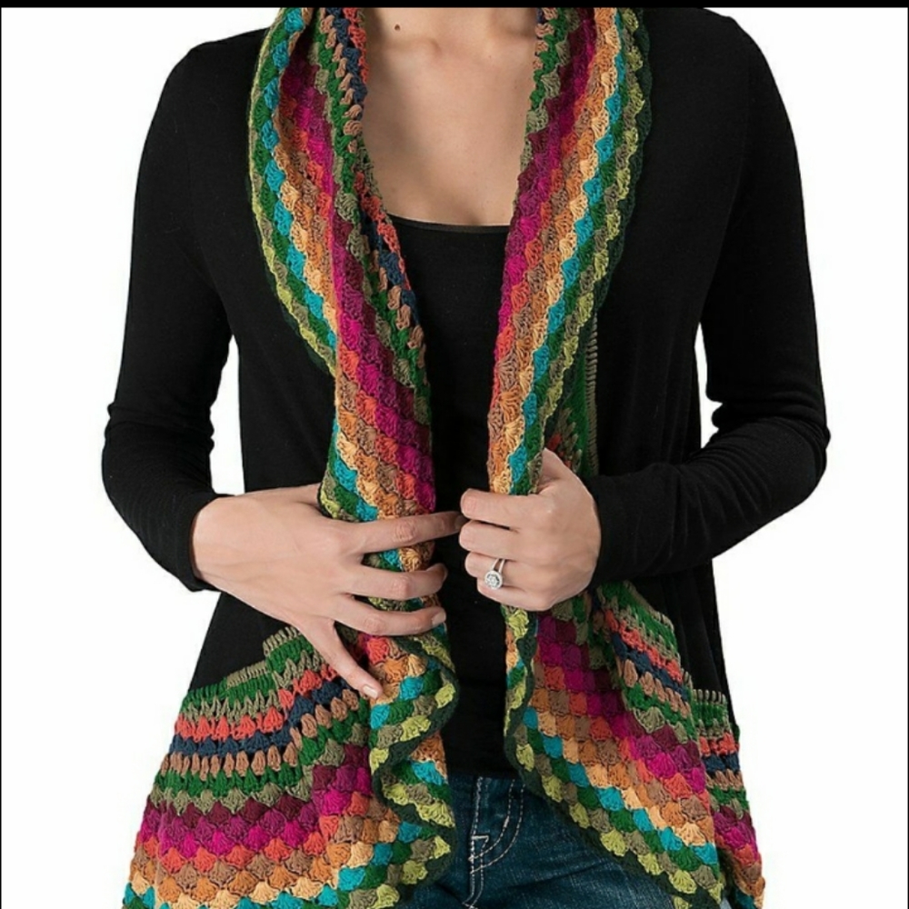 Double Zero crochet wrap top